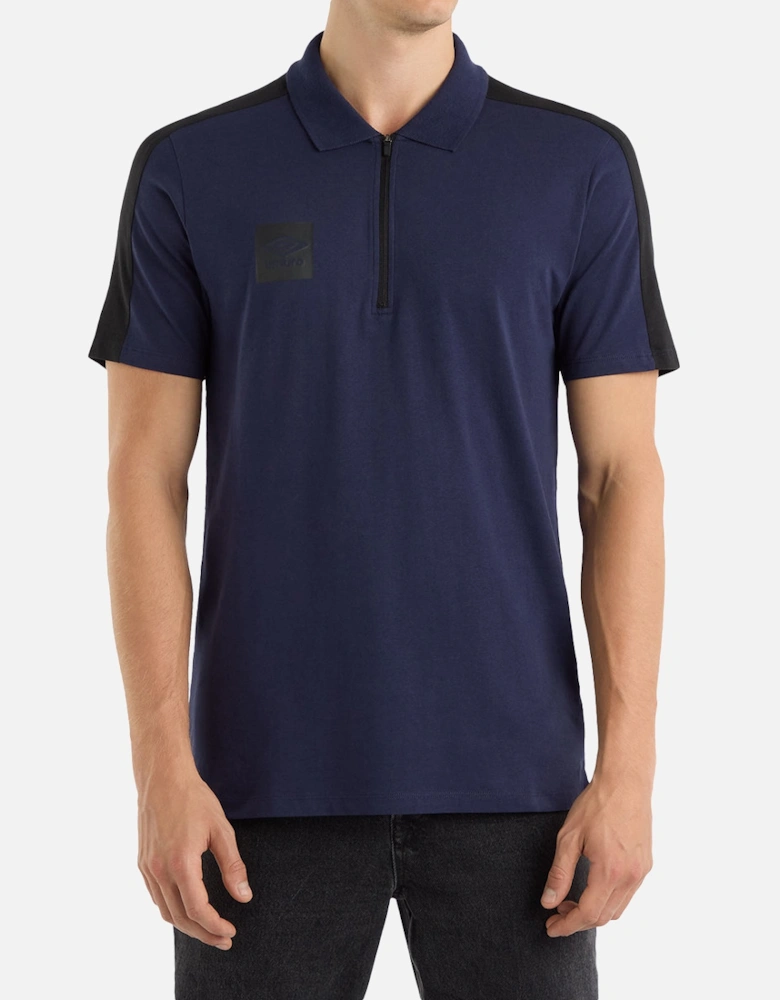 Mens Terrace Quarter Zip Polo Shirt