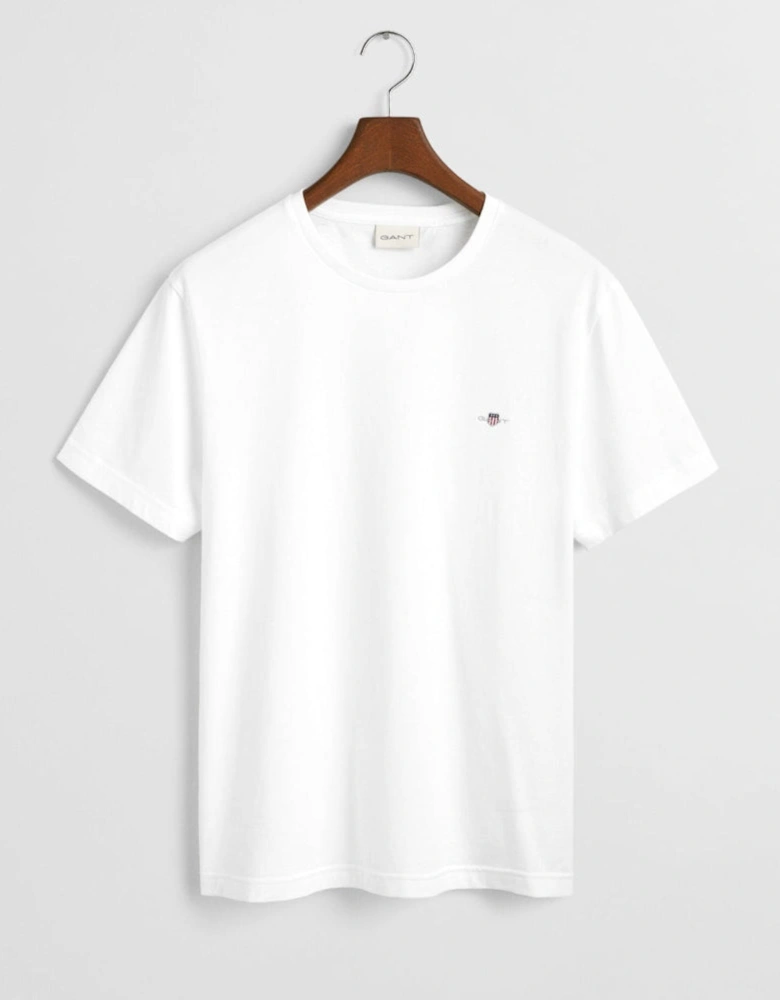 Regular Shield T-Shirt, White