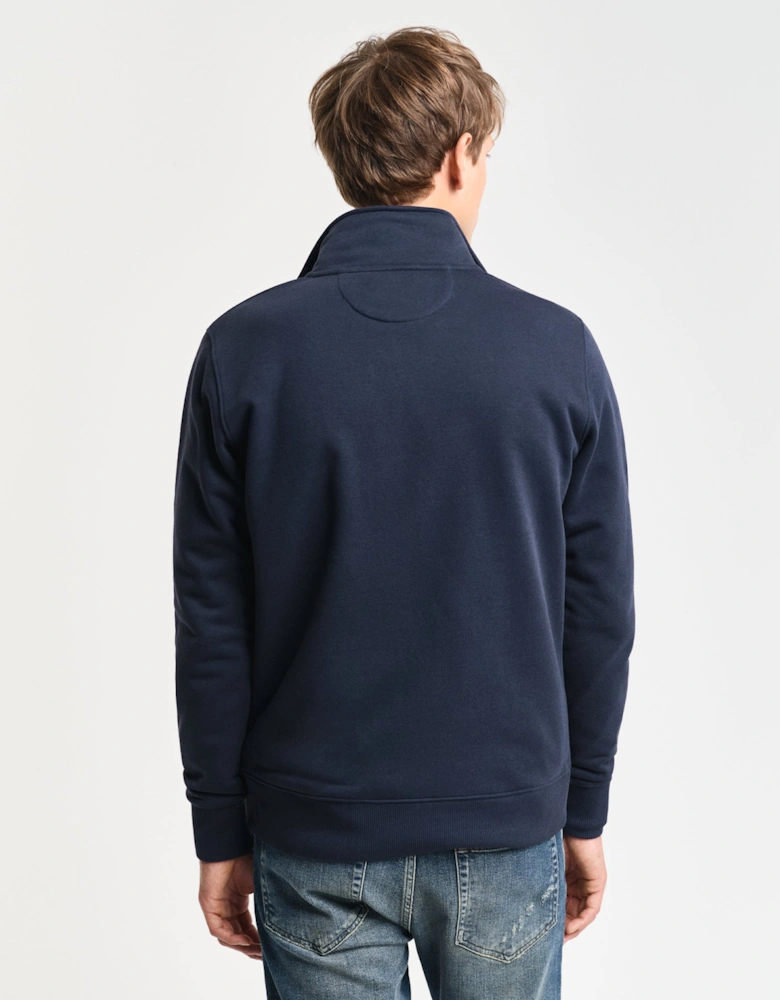 Shield Half-Zip Sweatshirt, Evening Blue