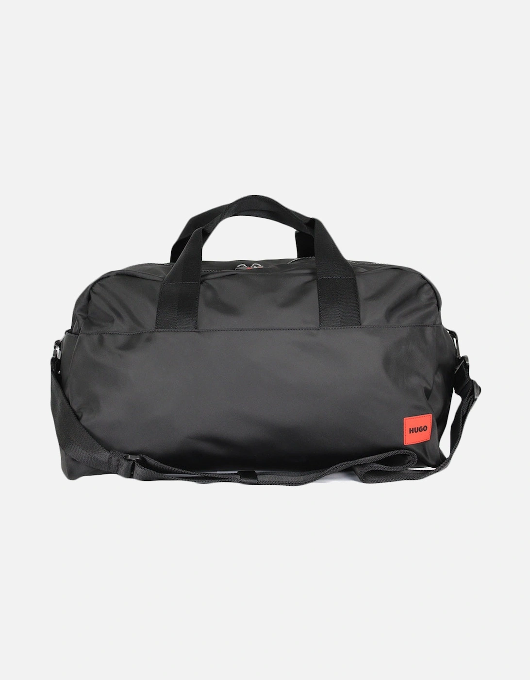 Red Logo Holdall, in Black