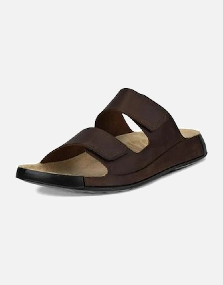 Cozmo Mens Sandal  500904-02667 in potting soil leather