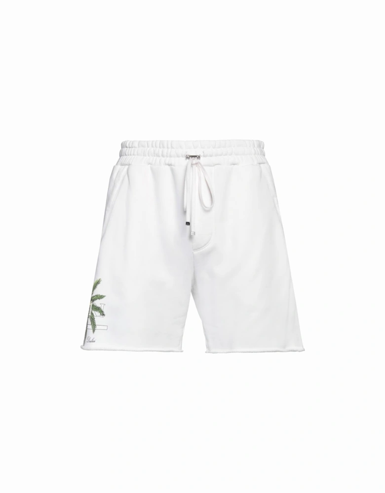 PALM DUBAI SWEATSHORTS WHITE