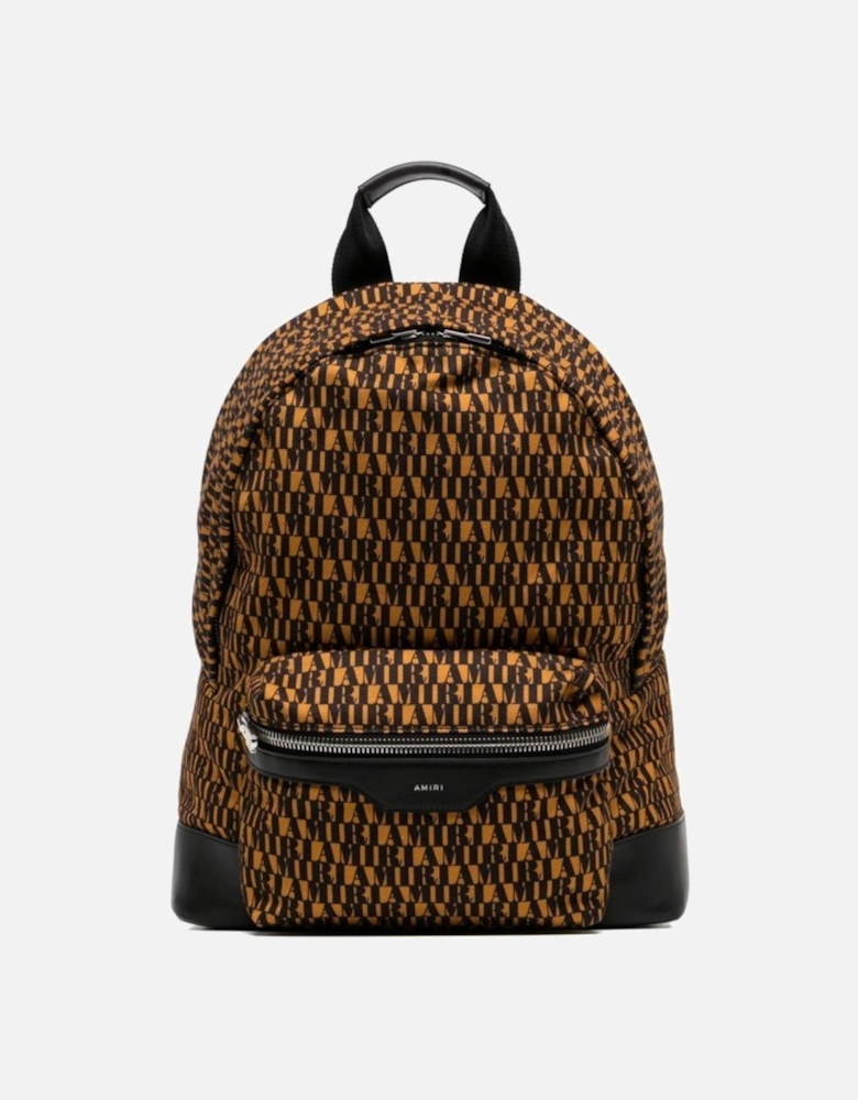 MONOGRAM BACKPACK BROWN BLACK