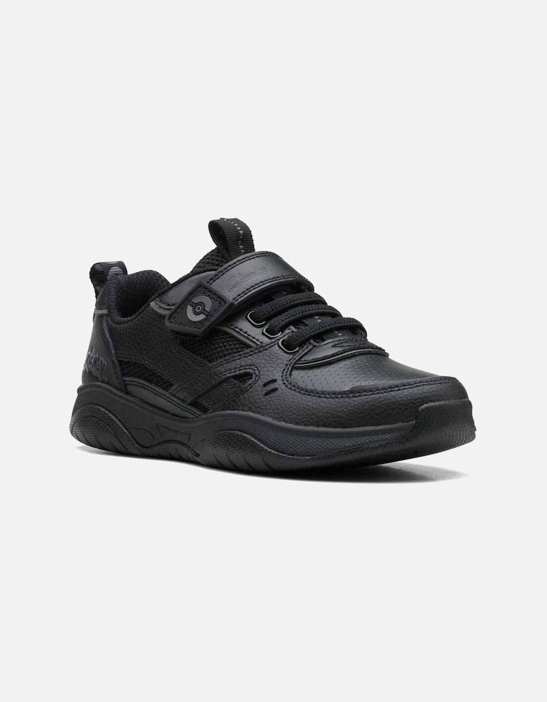 Clarks Clarks Grip Trade Kid black leather