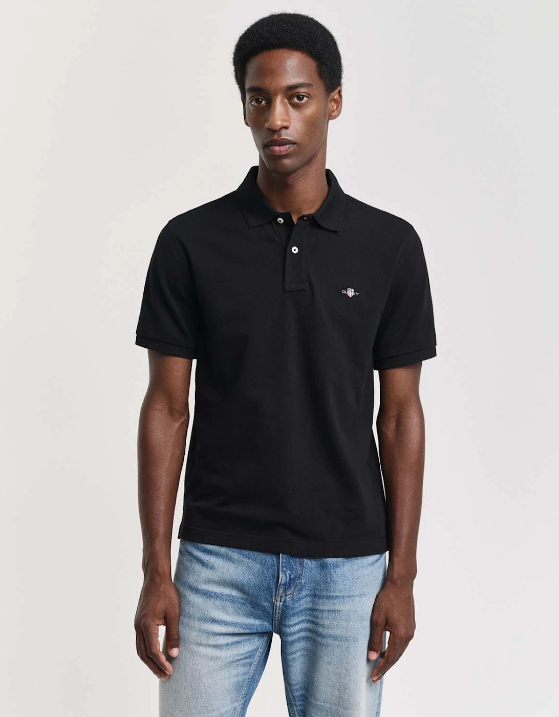 Embroidered Archive Shield Polo Shirt