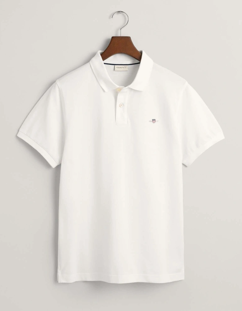 Embroidered Archive Shield Polo Shirt