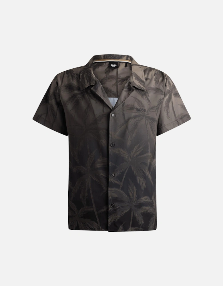 Seasonal Print Beach Shirt