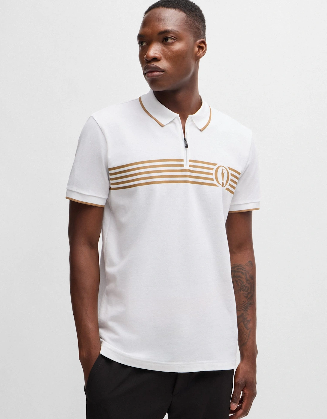 The Open Polo Shirt with Special Artwork