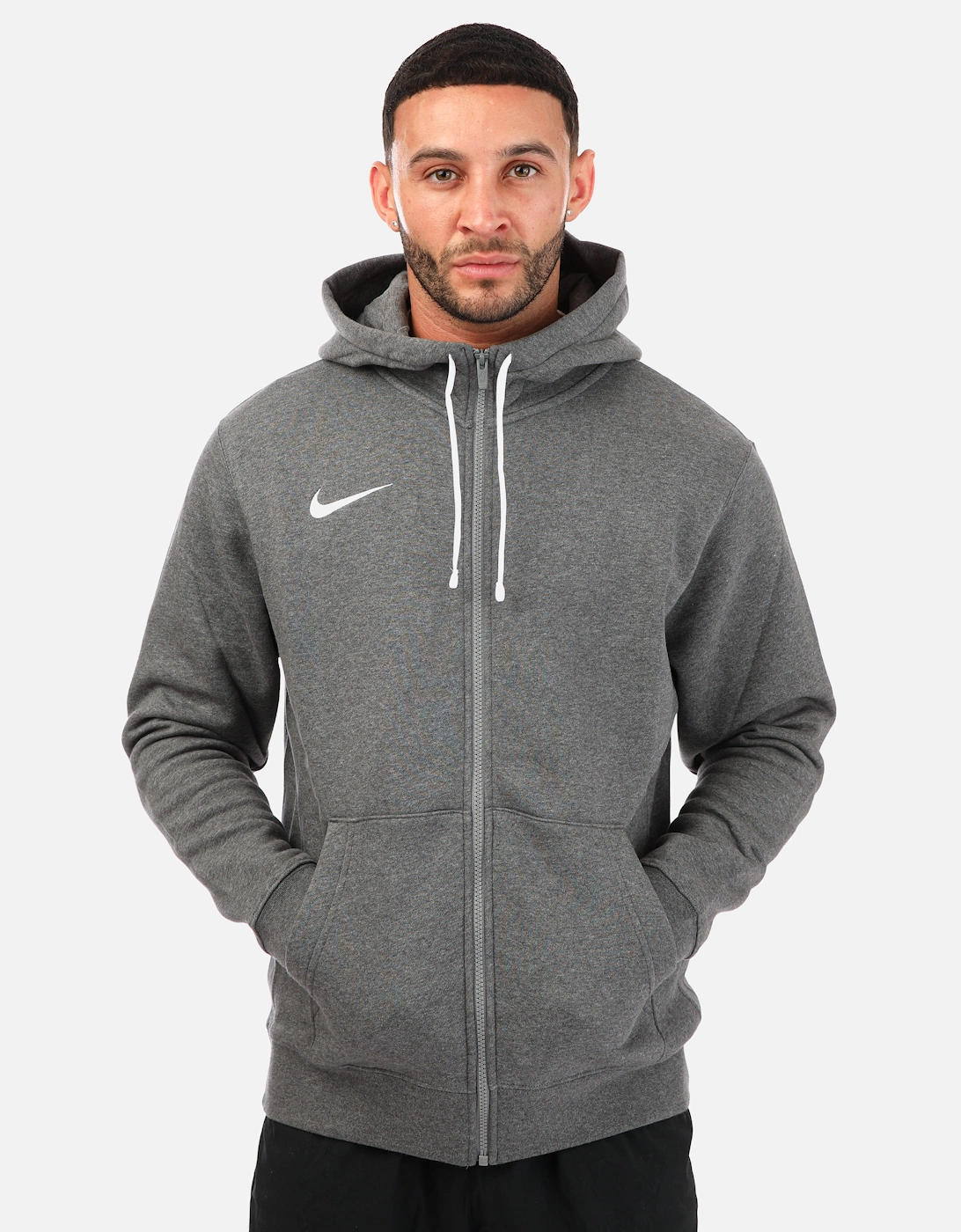 Mens Team Club Full Zip Hoodie, 5 of 4