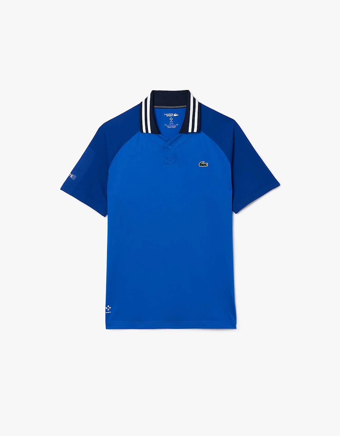 Lacoste Men's Tennis X Daniil Medvedev Slim-Fit Polo Shirt - Blue - Size: 36