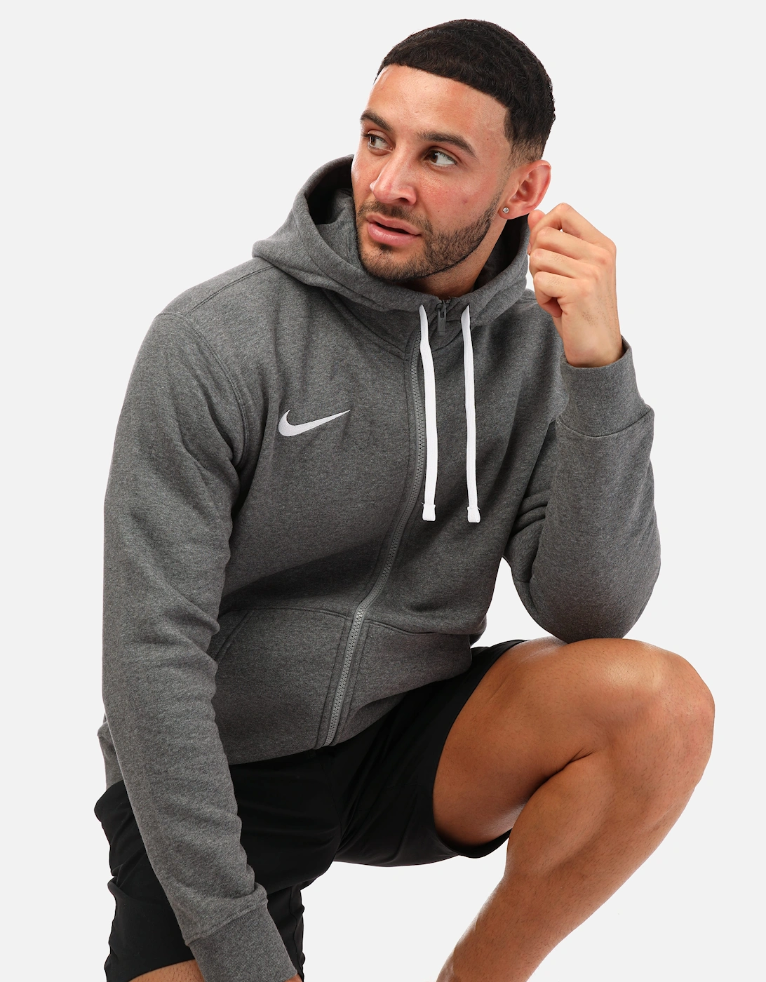 Mens Team Club Full Zip Hoodie