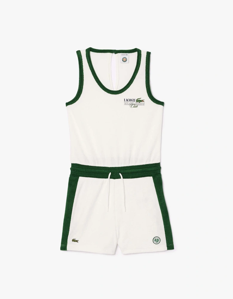 Roland-Garros Edition Terry Playsuit