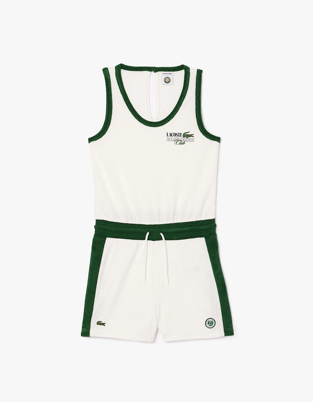 Roland-Garros Edition Terry Playsuit, 4 of 3