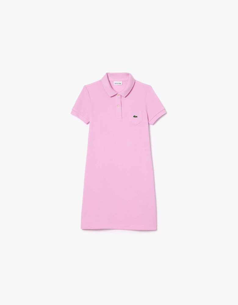 Juniors Piqué Polo Dress