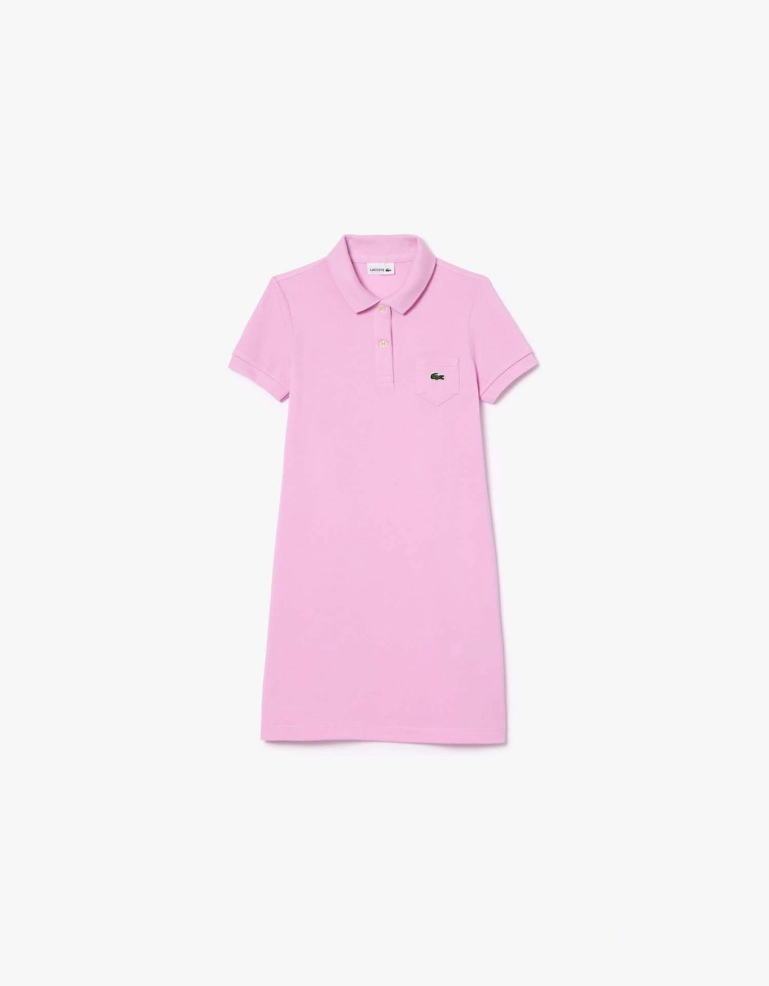 Juniors Piqué Polo Dress, 4 of 3