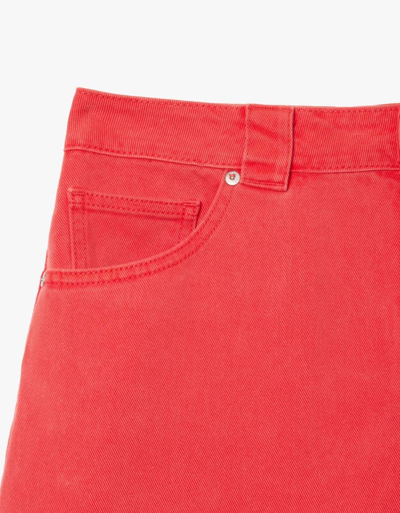 Long Natural Dye Bermuda Shorts