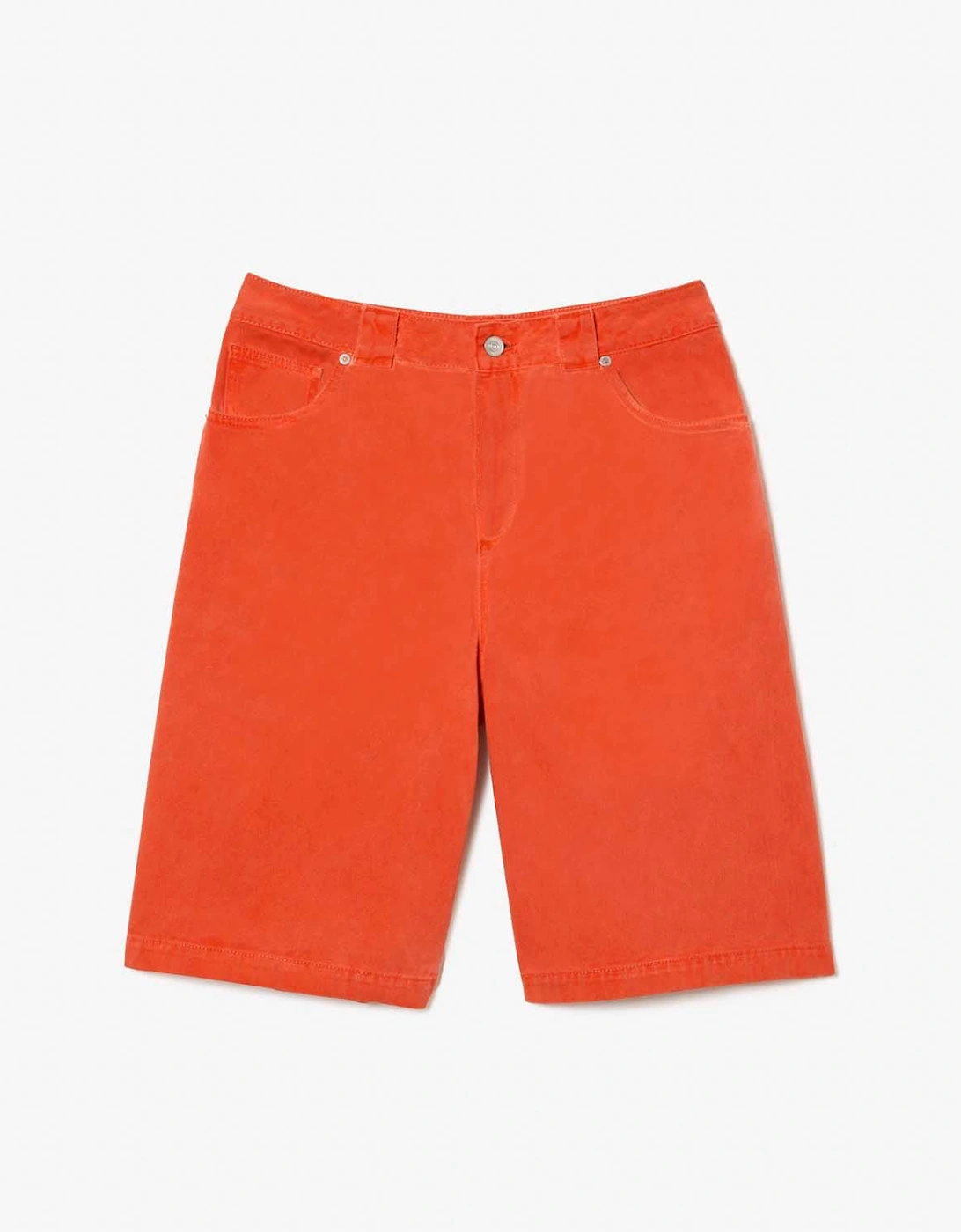 Long Natural Dye Bermuda Shorts