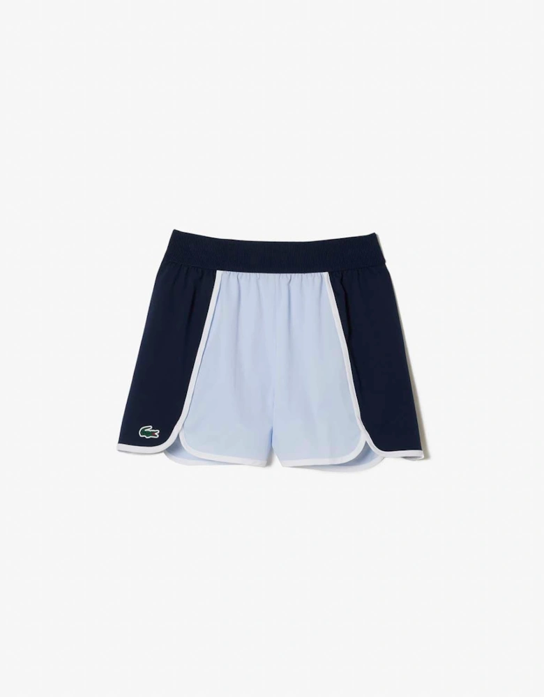 Stretch Diamond Taffeta Sport Shorts