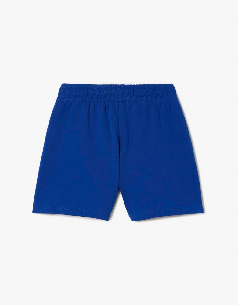 Juniors Print Fleece Shorts