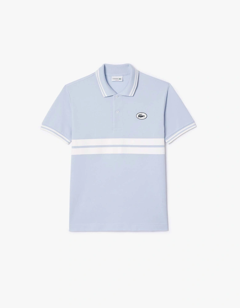 Classic-Fit Badge Polo Shirt