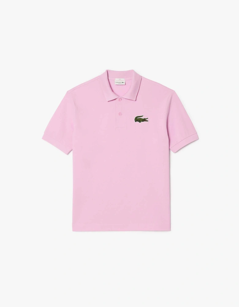 Loose-Fit Piqué Polo Shirt