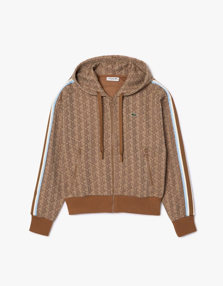 Jacquard Monogram Hoodie