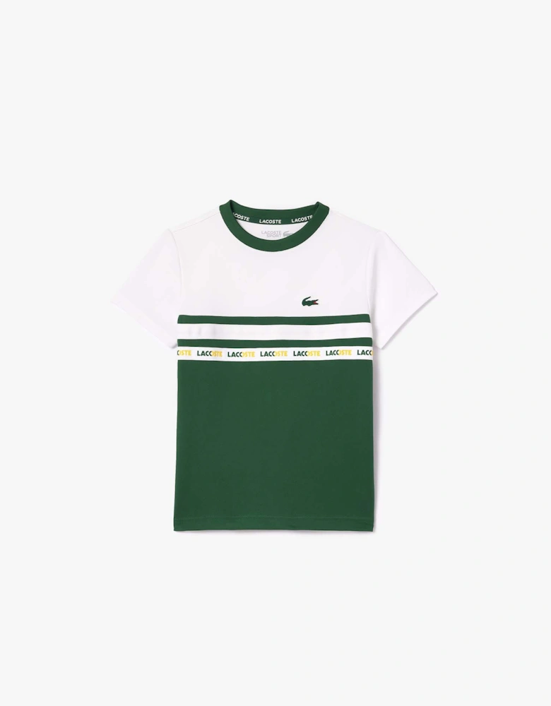 Juniors Ultra Dry Piqué Tennis T-Shirt