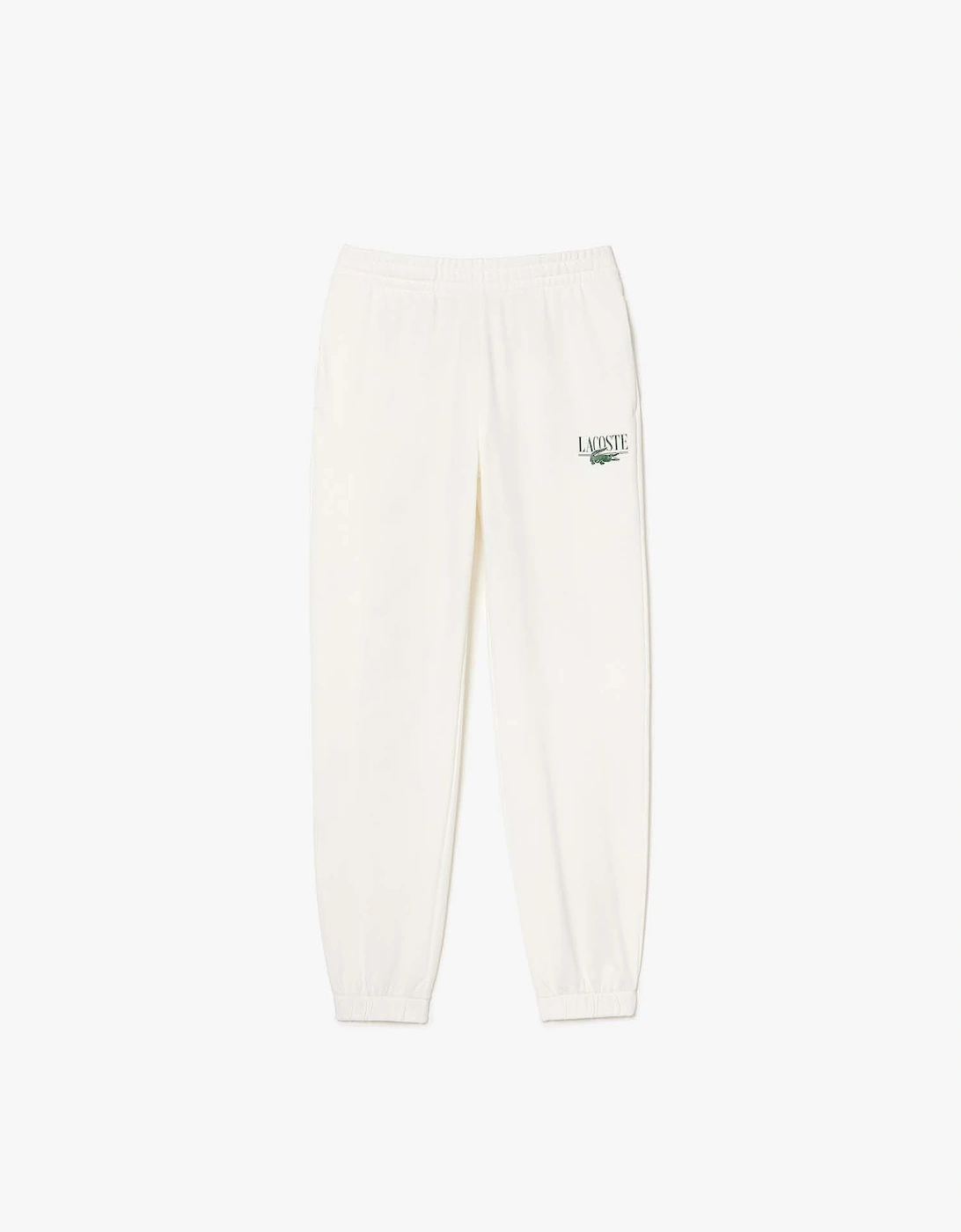 Lacoste Women's Straight Leg Sweatpants - Cream - Size: 12