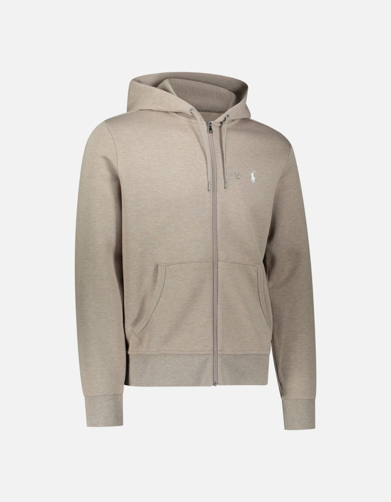 Ralph Lauren Zip-up Sweatshirt - Beige