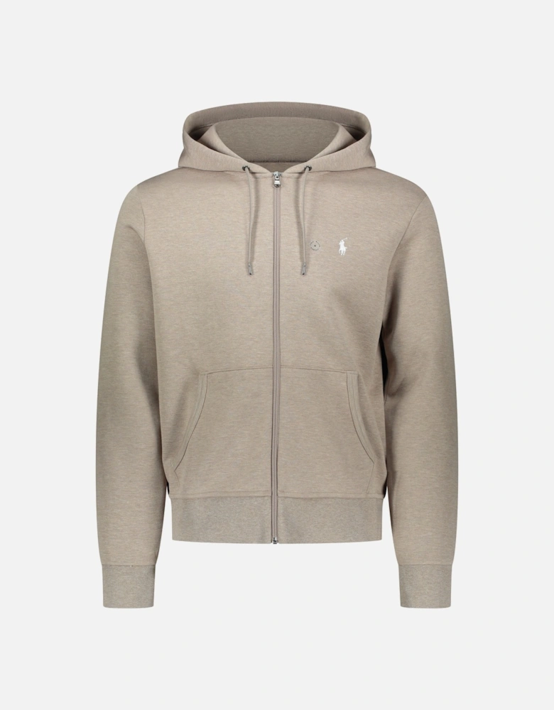 Ralph Lauren Zip-up Sweatshirt - Beige