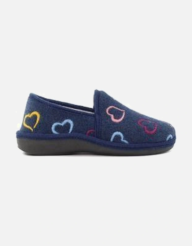 Joyful Navy Slipper KLS134