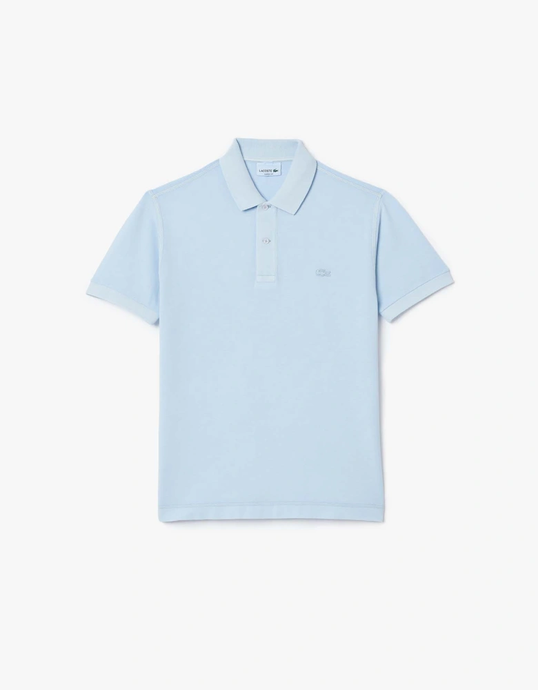 Classic-Fit Natural Dye Polo Shirt - Natural Dyed Polo Shirt