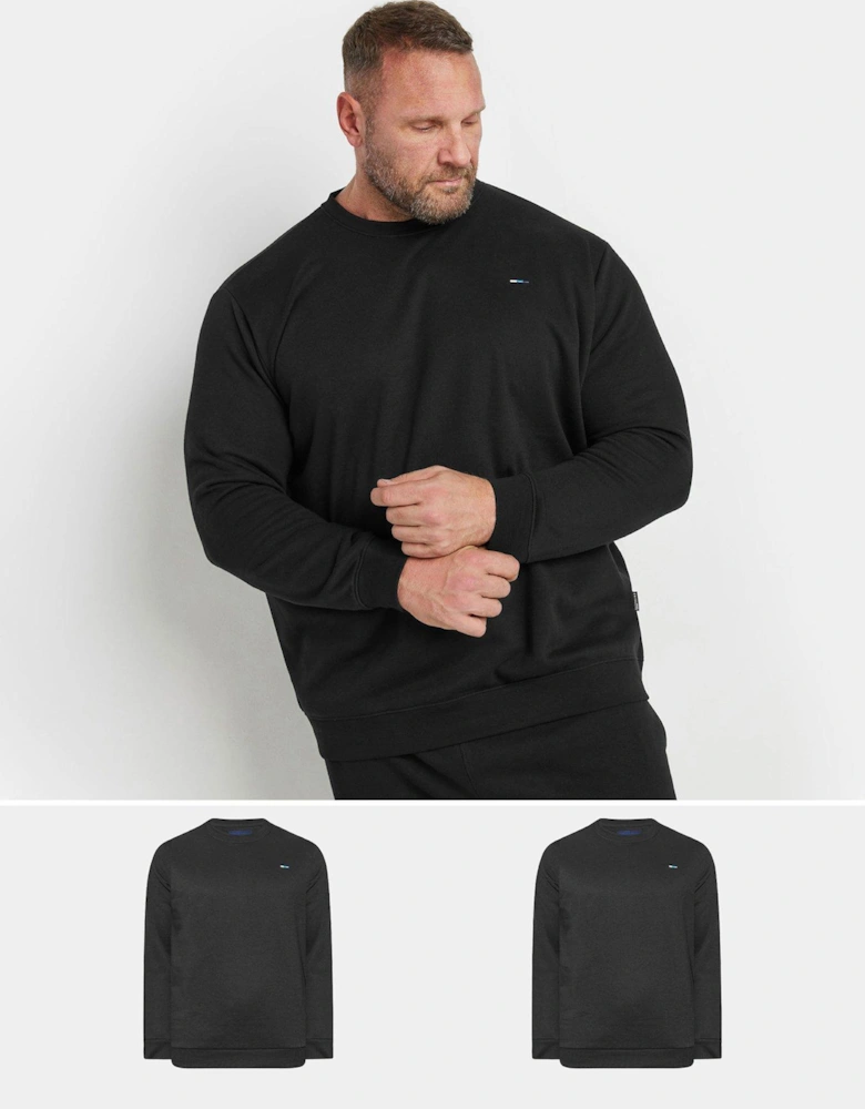 2 Pack Sweatshirts - Black