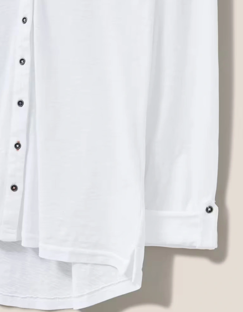 Annie Jersey Shirt Brilliant White