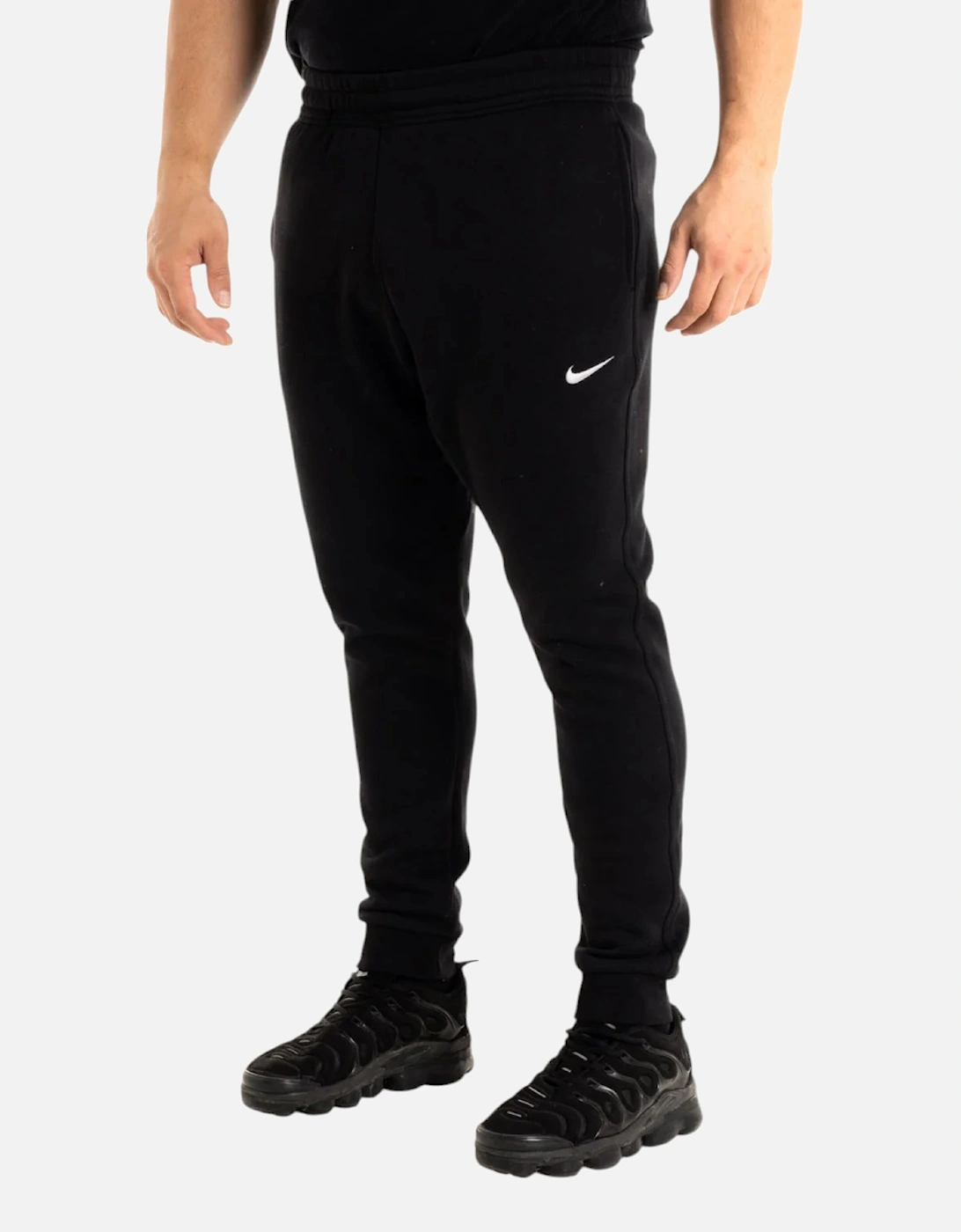 Club Mens Fleece Hoodie Joggers Winter Pullover Sportswear Black