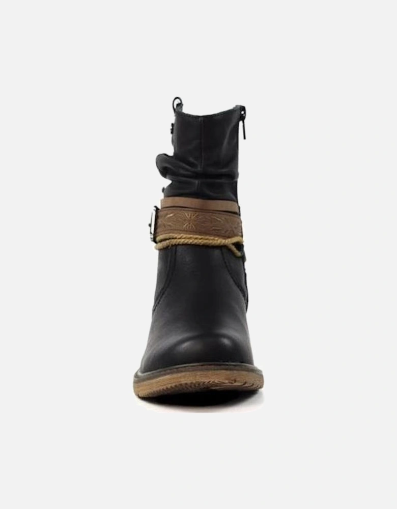 Veronica Black Waterproof Boot GLB145