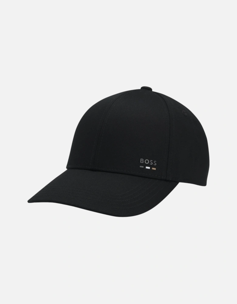 BOSS Black Zed-BOSS-Stripe Hat 001 Black