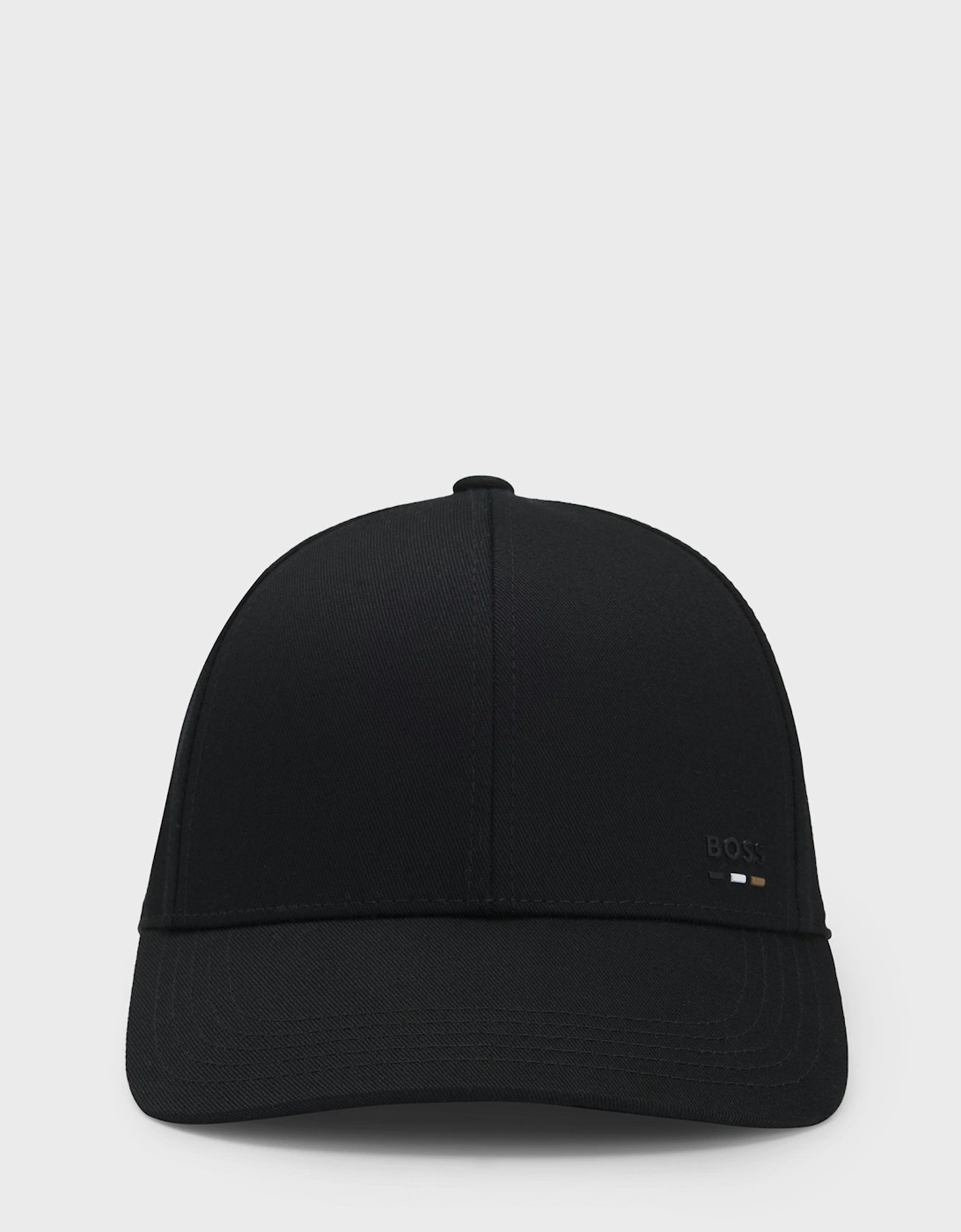 BOSS Black Zed-BOSS-Stripe Hat 001 Black