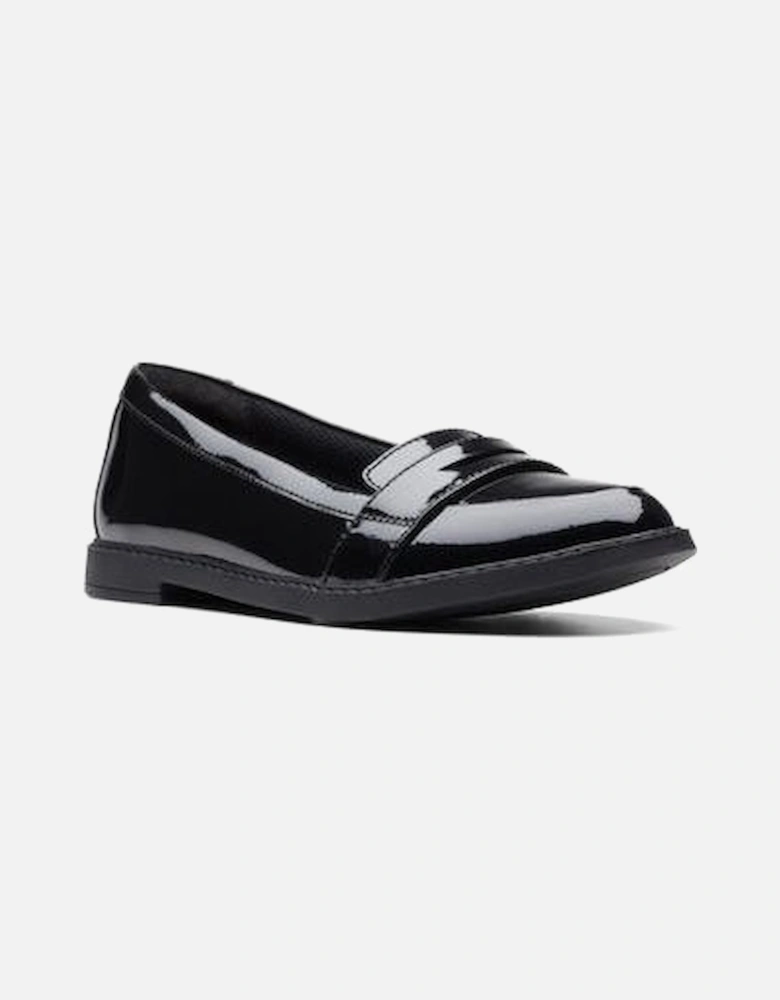 Scala Loafer Youth black patent