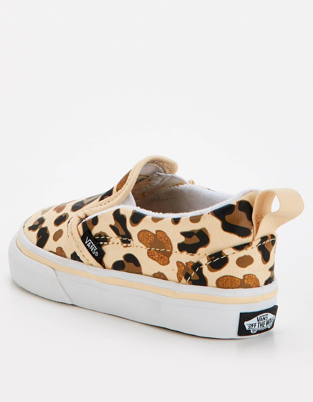 Infant Slip-On V Trainers - Animal Print