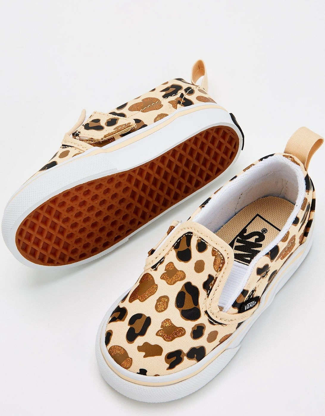 Infant Slip-On V Trainers - Animal Print