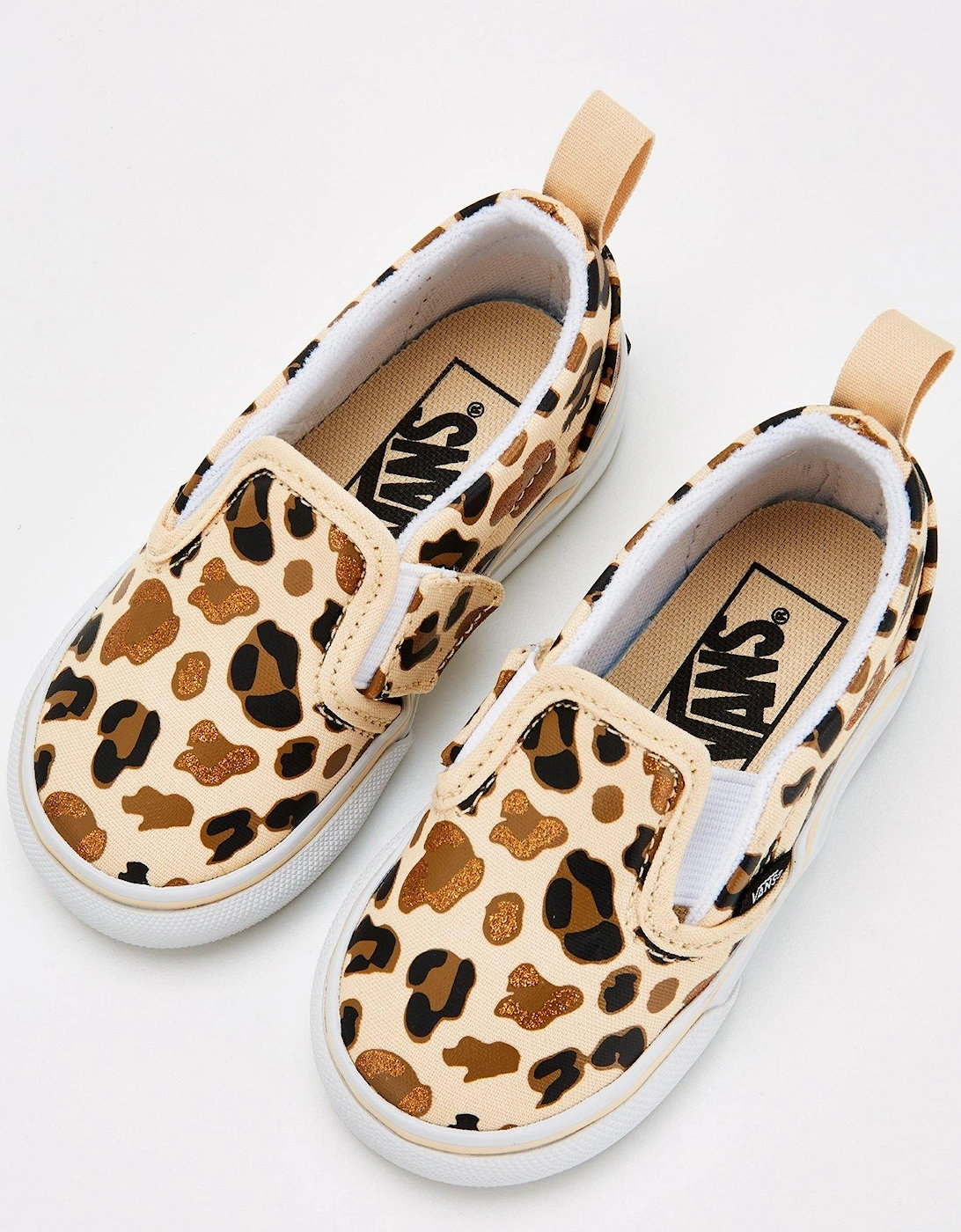 Infant Slip-On V Trainers - Animal Print