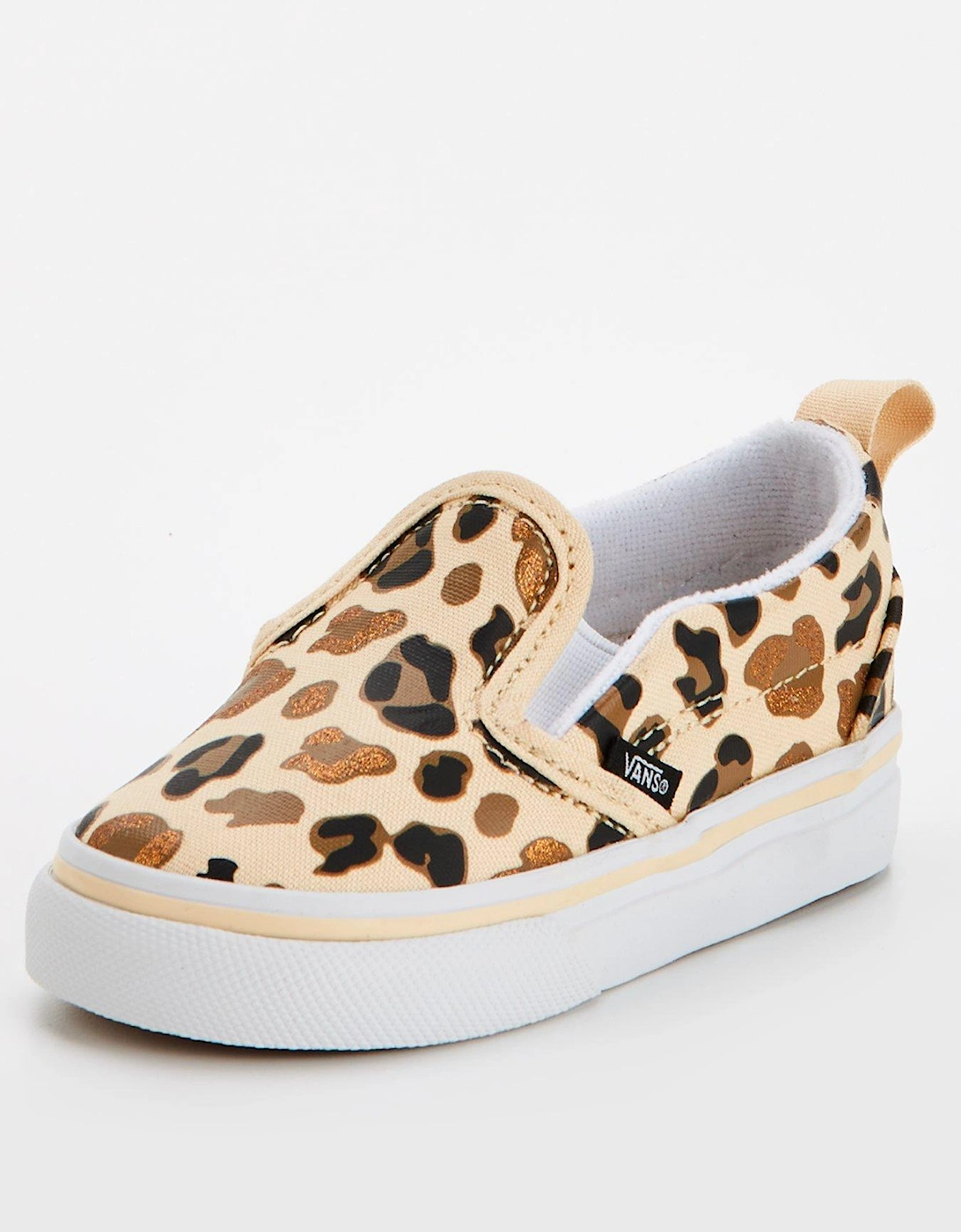 Infant Slip-On V Trainers - Animal Print