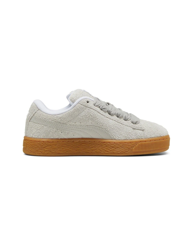 Women's Suede Xl Hairy Trainers - Grey