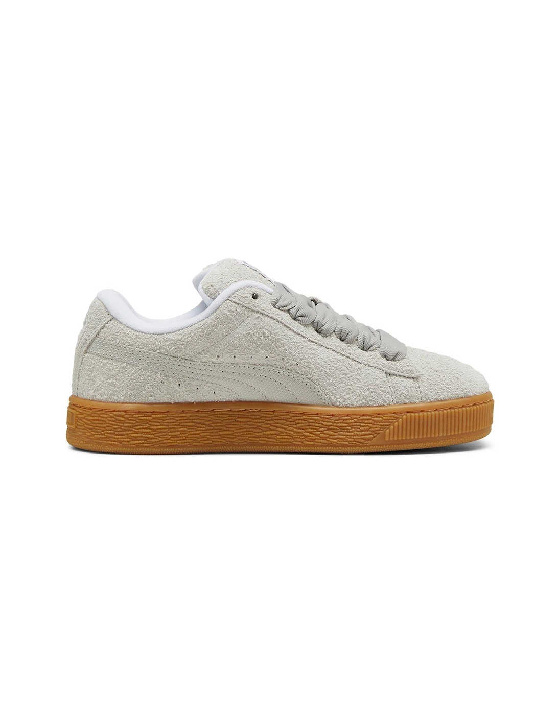 Women's Suede Xl Hairy Trainers - Grey