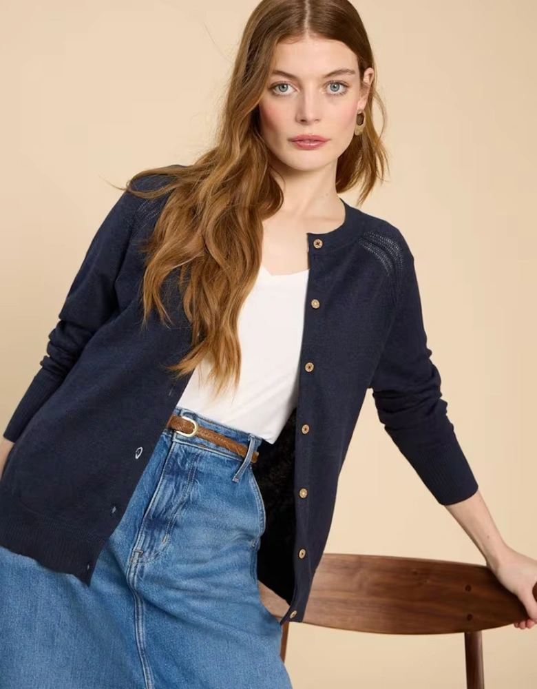 Women's Lulu Cardi Dark Navy