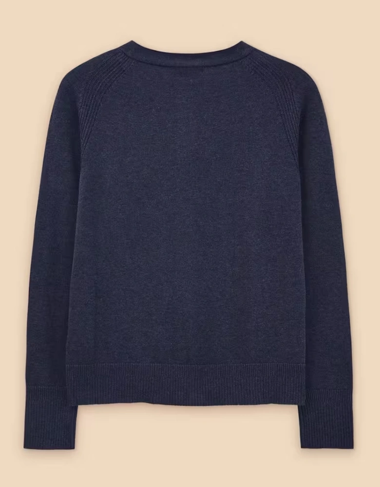 Women's Lulu Cardi Dark Navy