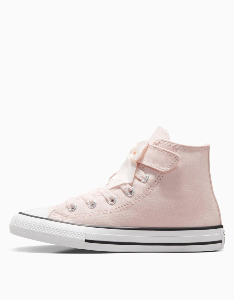 Kids Swan Chuck Taylor All Star 1V Trainers - Pink