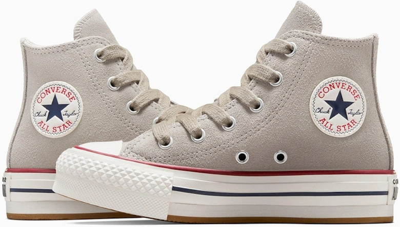 Kids Lux Sport Chuck Taylor All Star Eva Lift Trainers - Beige