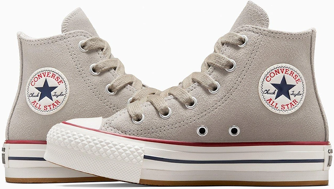 Kids Lux Sport Chuck Taylor All Star Eva Lift Trainers - Beige